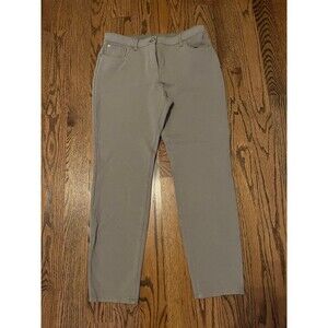 Chicos So Slimming Tan Super Soft Flexible Pants Size 1.5